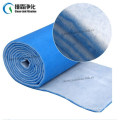 White and blue Spray Booth Polyester Pre Air Filter